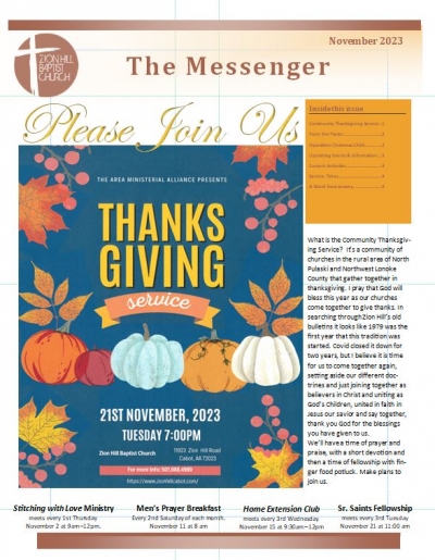The Messenger Newsletter